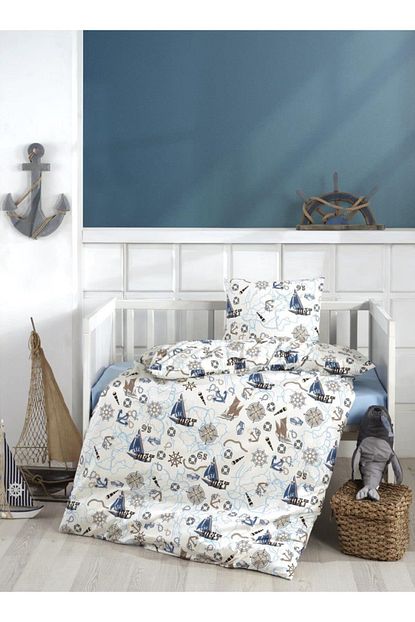 Forev 100 Natural Pamuk Bebek Nevresim Takimi Trendyol