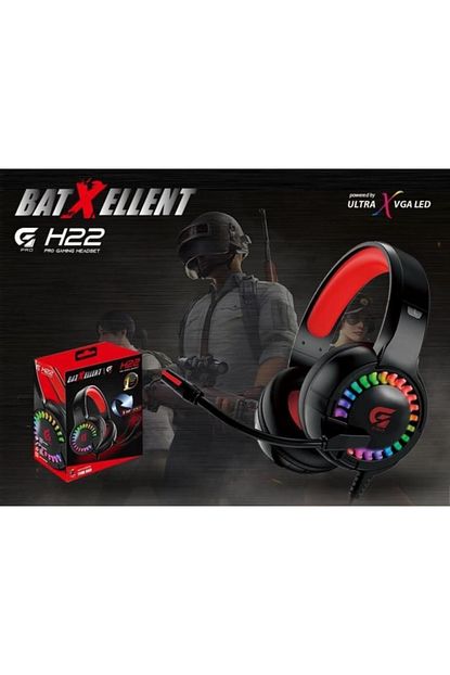 Yilmazstore Bat X Ellent H22 Amazing Usb Gurultu Engelleyici Mikrofon Gaming Kulaklik Oyuncu Trendyol
