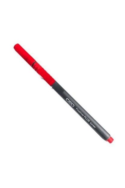 ceo fineliner plus 0 4 mm kirmizi