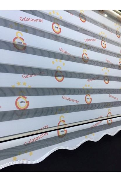 Yagmur Zebra Galatasaray Taraftar Desenli Zebra Stor Perde Trendyol