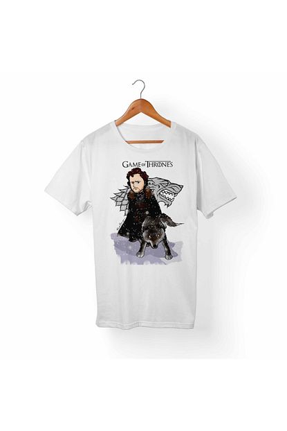 Alfa Tshirt Game Of Thrones Cocuk Beyaz Tisort Trendyol
