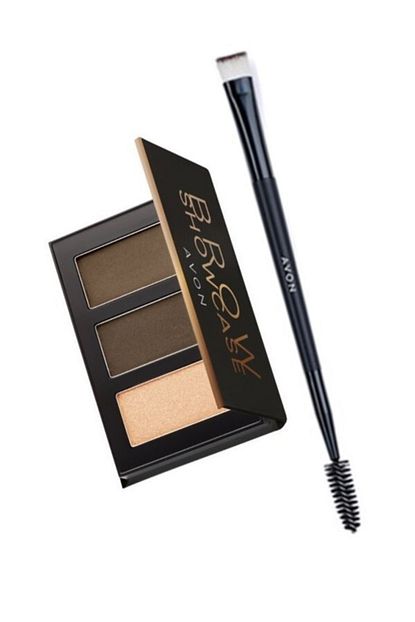 Avon Kas Fari Paleti Ve Kas Fircasi Seti Light Trendyol