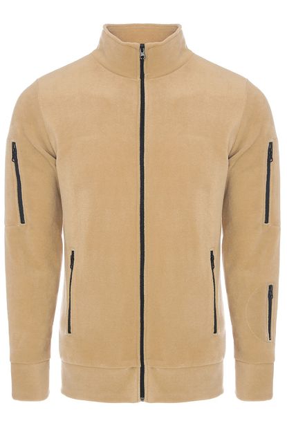 Genius Store Erkek Polar Tam Fermuarli 5 Cepli Tactical Fleece Gnsplr504455 Trendyol