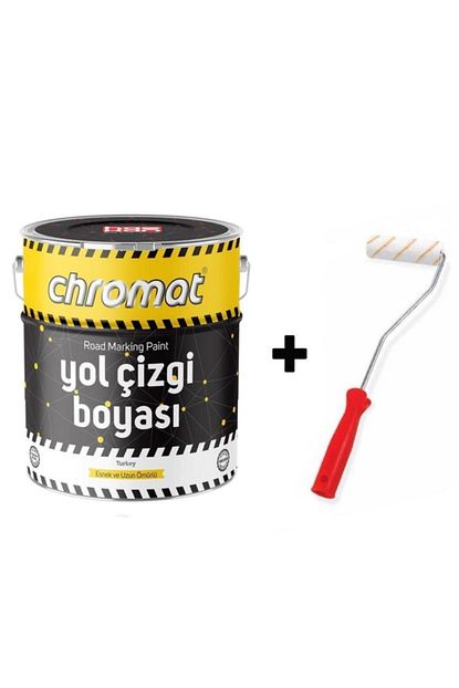 Haskan Yol Cizgi Asfalt Boyasi Kirmizi 2 Lt Rulo Trendyol