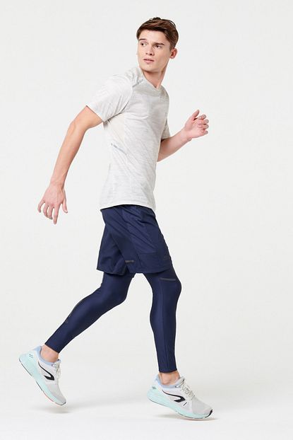 Kalenji By Decathlon Tshirt Run Dry M Beige Heather Trendyol