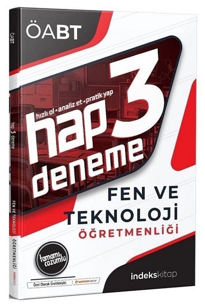 Indeks Kitap 2020 Oabt Fen Ve Teknoloji Ogretmenligi Soru Bankasi Trendyol