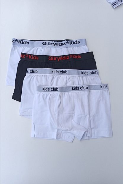 Kaplumbaga Bebe 4 Adet Lux Erkek Cocuk Boxer Baksir 9 10 Yas Trendyol