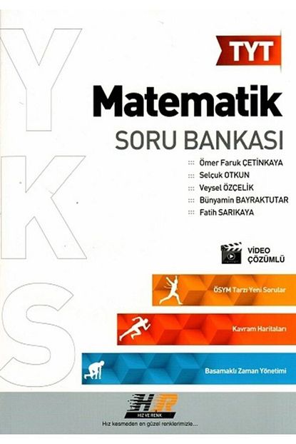 Hiz Ve Renk Yayinlari Tyt Matematik Soru Bankasi Trendyol