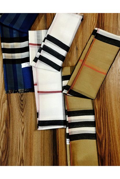 Burberry Kadin Lacivert Sal Trendyol