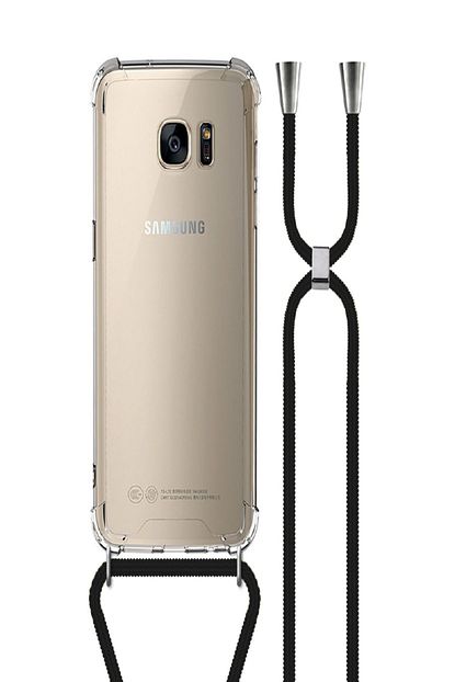teffe samsung galaxy s7 seffaf siyah