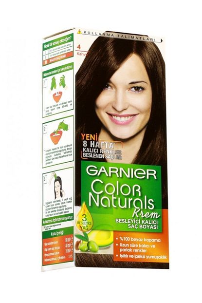 Garnier Color Naturals Sac Boyasi No 4 Kahve Trendyol