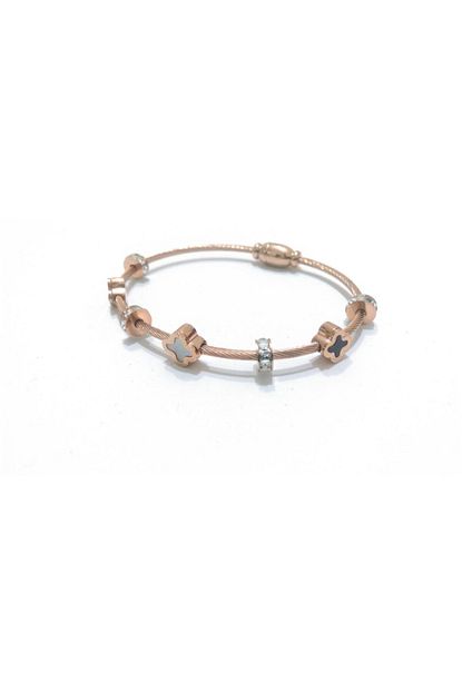 Ebrulim Taki Louis Vuitton Logolu Rose Bileklik Trendyol