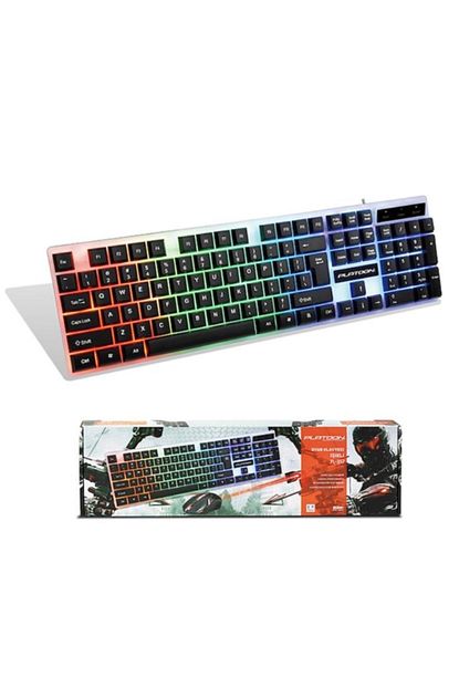 Game Platoon Pl 357 Isikli Klavye Mouse Oyuncu Seti Ensiga Trendyol