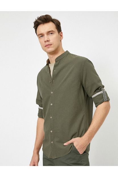 Koton Hakim Yaka Uzun Kollu Regular Fit Casual Gomlek Trendyol