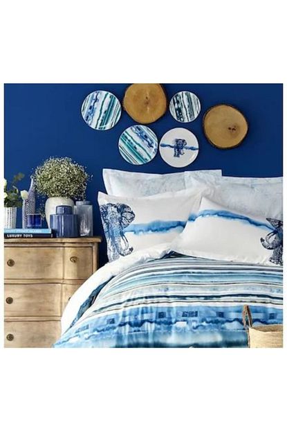 Karaca Home Nalini Mavi Rnf Cift Kisilik Nevresim Takimi Trendyol