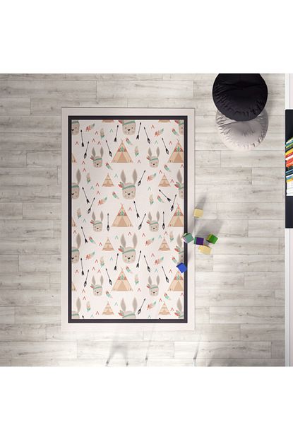 Mekta Home Cocuk Odasi Bebek Odasi Dekoratif Antialerjik Hali Mkth 045 Trendyol