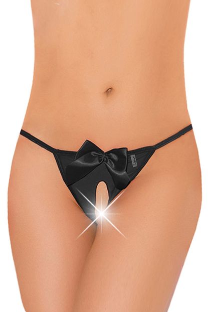 Liona Kadin Siyah Buyuk Beden Fantezi Ic Giyim Agi Acik Seksi Fiyonklu Fantazi G String Ic Camasiri Trendyol