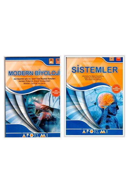 Apotemi Yayinlari Modern Biyoloji Sistemler 2 Kitap Set 2021 Trendyol