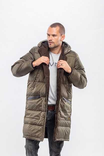 Kevin Erkek Haki Sisme Parka Trendyol