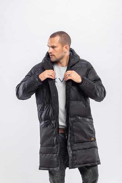 Kevin Erkek Siyah Sisme Parka Trendyol
