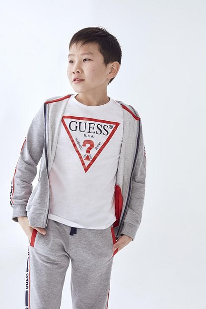 Guess Erkek Cocuk Gri Esofman Ustu 20ssgl01q07 Trendyol