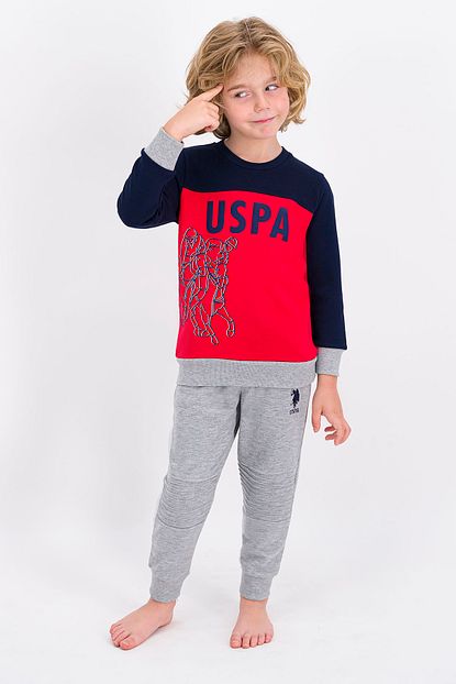 U S Polo Assn Erkek Cocuk Lacivert Esofman Takimi Trendyol