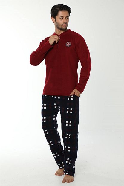 Akbeniz Welsoft Polar Erkek Pijama Takimi 6716 Trendyol