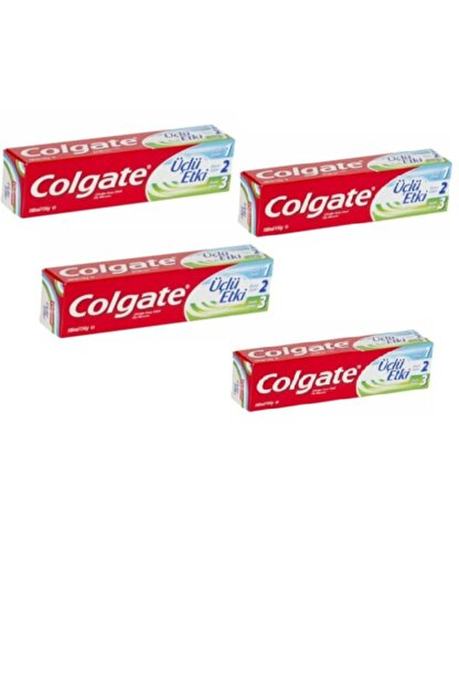 Colgate Uclu Etki Dis Macunu 100 Ml 4 Adet Trendyol