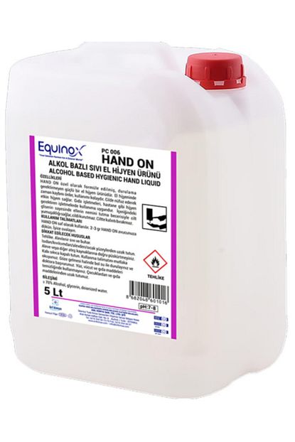 Equinox Alkol Bazli El Dezenfektani Hand On 5 Kg Trendyol