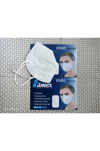 Famex Mask N95 Solunum Maskesi 2 Adet Ffp2 Trendyol