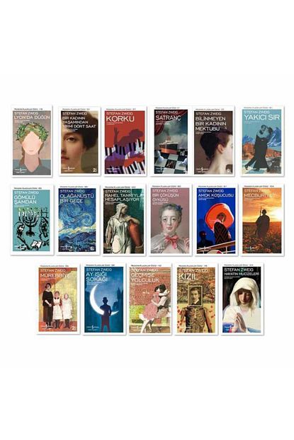 Turkiye Is Bankasi Kultur Yayinlari Stefan Zweig 17 Li Kitap Seti Trendyol