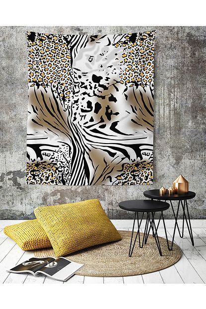 Realhomes Renkli Moda Ozel Seri Dijital Baskili Modern Duvar Ortusu Trendyol