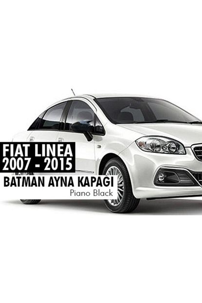 Autovision Fiat Linea Batman Yarasa Ayna Kapagi Piano Black Trendyol