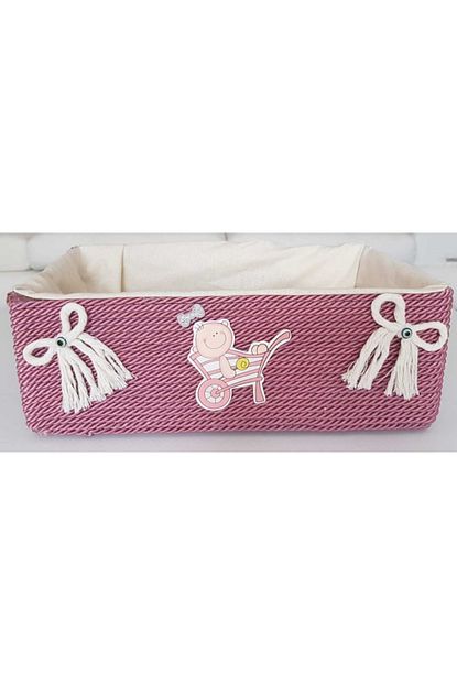 Ada Dogal Hasir Bebek Cocuk Odasi Banyo Duzenleyici Sepet Trendyol