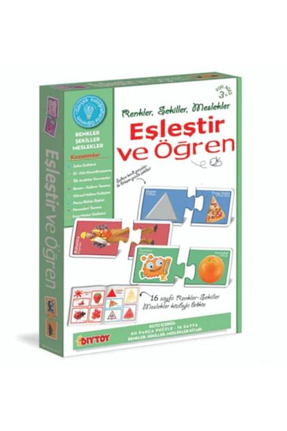 Diytoy Eslestir Ve Ogren Renkler Trendyol