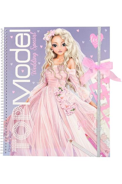 Top Model Create Your Wedding Special Colouring Book Tasarim Defteri Trendyol