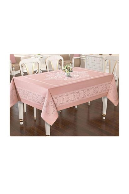 Almila Home Jumbo Dertsiz Masa Ortusu 160x220 Cm Pudra Trendyol