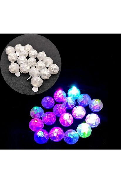 Babata Led Balon Isigi Balon Ici Led Isik 5 Adet Renkli Isikli Parti Balonu Led Rgb Trendyol