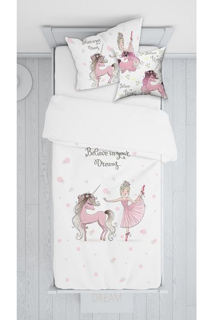 halimarkt balerin unicorn yatak ortusu takimi e050 fiyati yorumlari trendyol