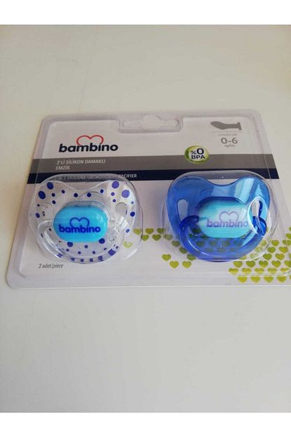 Bambino Mavi 2 Li Silikon Damakli Emzik Fiyati Yorumlari Trendyol