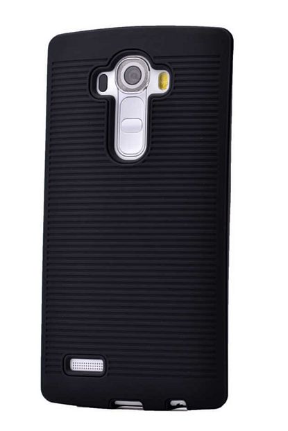 lg g4 kilif tirtikli sert telefon kilifi ve ekran koruyucu