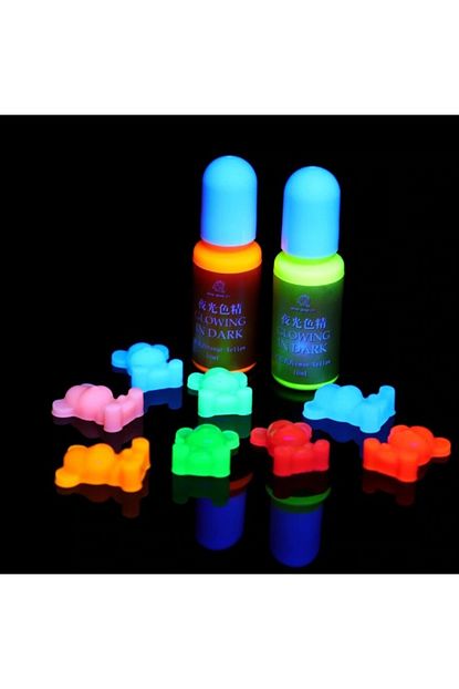 Esra Selem Kirmizi Renk Neon Epoksi Recine Sivi Pigment Boyasi 10 Ml Trendyol