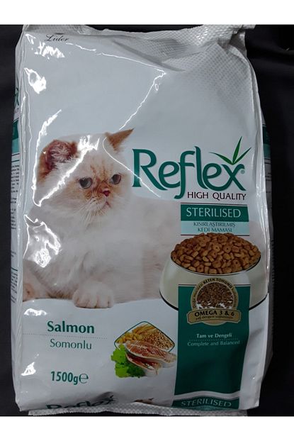 Reflex Kisirlastirilmis Balikli Yetiskin Kedi Mamasi 1 5 Kg Trendyol