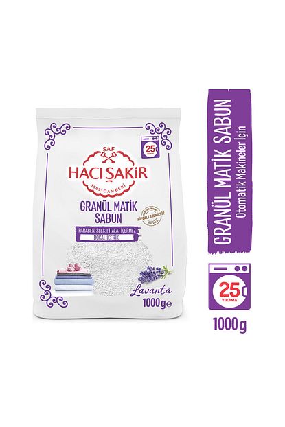 Haci Sakir Lavanta 25 Yikama Granul Matik Sabun 1000 Gr Trendyol