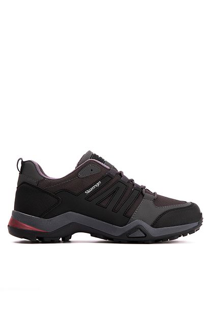 Slazenger General Outdoor Erkek Outdoor Bot Ayakkabi K Gri Trendyol