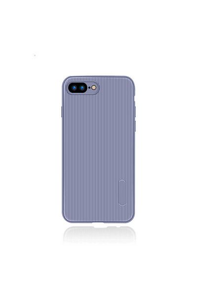 Nokta Apple Iphone 8 Plus Kilif Mat Cizgili Soft Silikon Telefon Kilifi Ve Ekran Koruyucu Trendyol