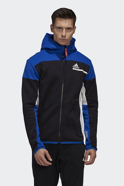 Adidas Erkek Siyah Sweatshirt Zne Fz Gm6532 Trendyol