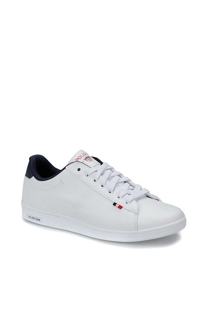 U S Polo Assn U S Polo Assn Franco 100249743 Erkek Beyaz Sneaker 40 45 Trendyol
