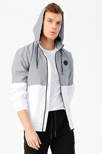 Fabrika Erkek Beyaz Mont 504393592 Boyner Trendyol
