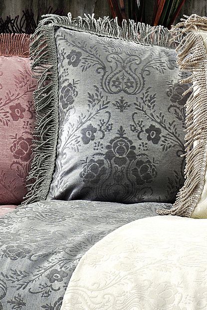 Nazik Home Sultan 4 Mevsim Cift Kisilik Yatak Ortusu Set Gri Trendyol